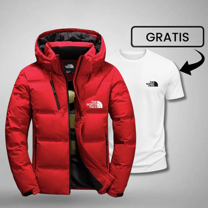 Gefütterte Pufferjacke + GRATIS T-Shirt heute™